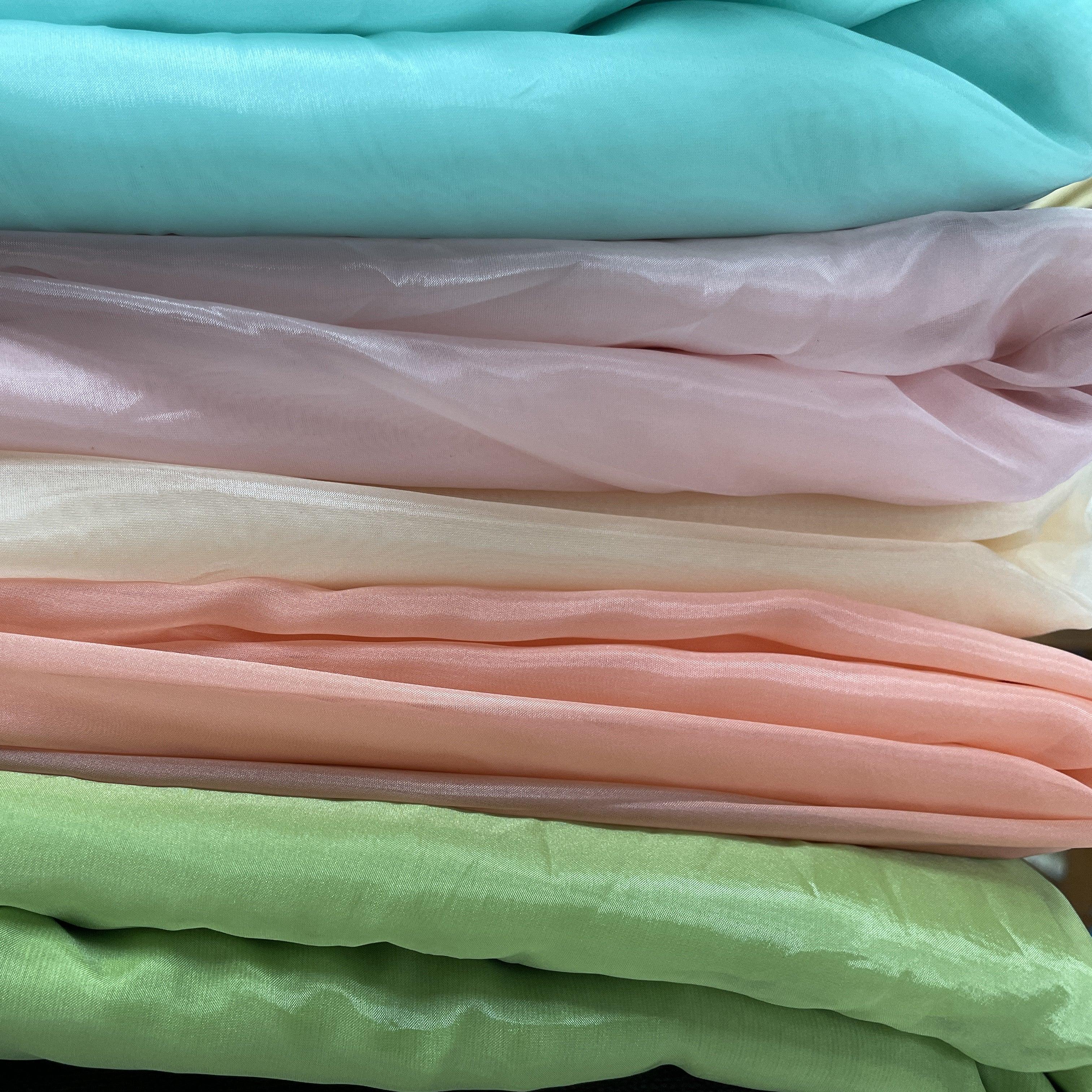 Crystal Tissue ( Organza ) Fabric - Shree Om Fabrics