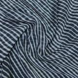 Grey Colour Leheriya Georgette Printed Fabric