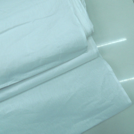 White Cotton Organdy Fabric Dyeable