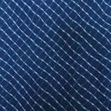 Navy Blue Bandhani Georgette Printed Fabric