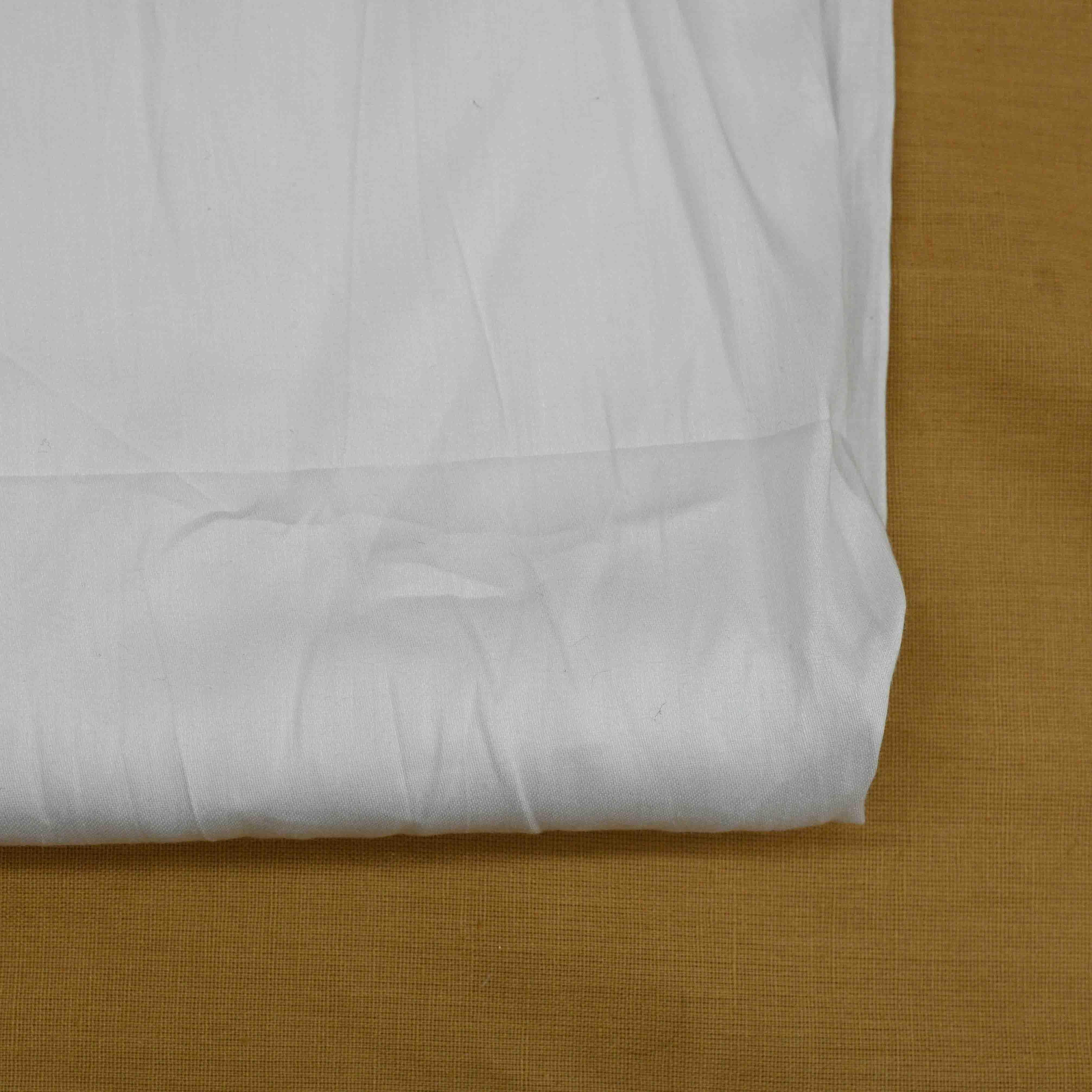 Cotton Satin Fabric Dyeable - Shree Om Fabrics