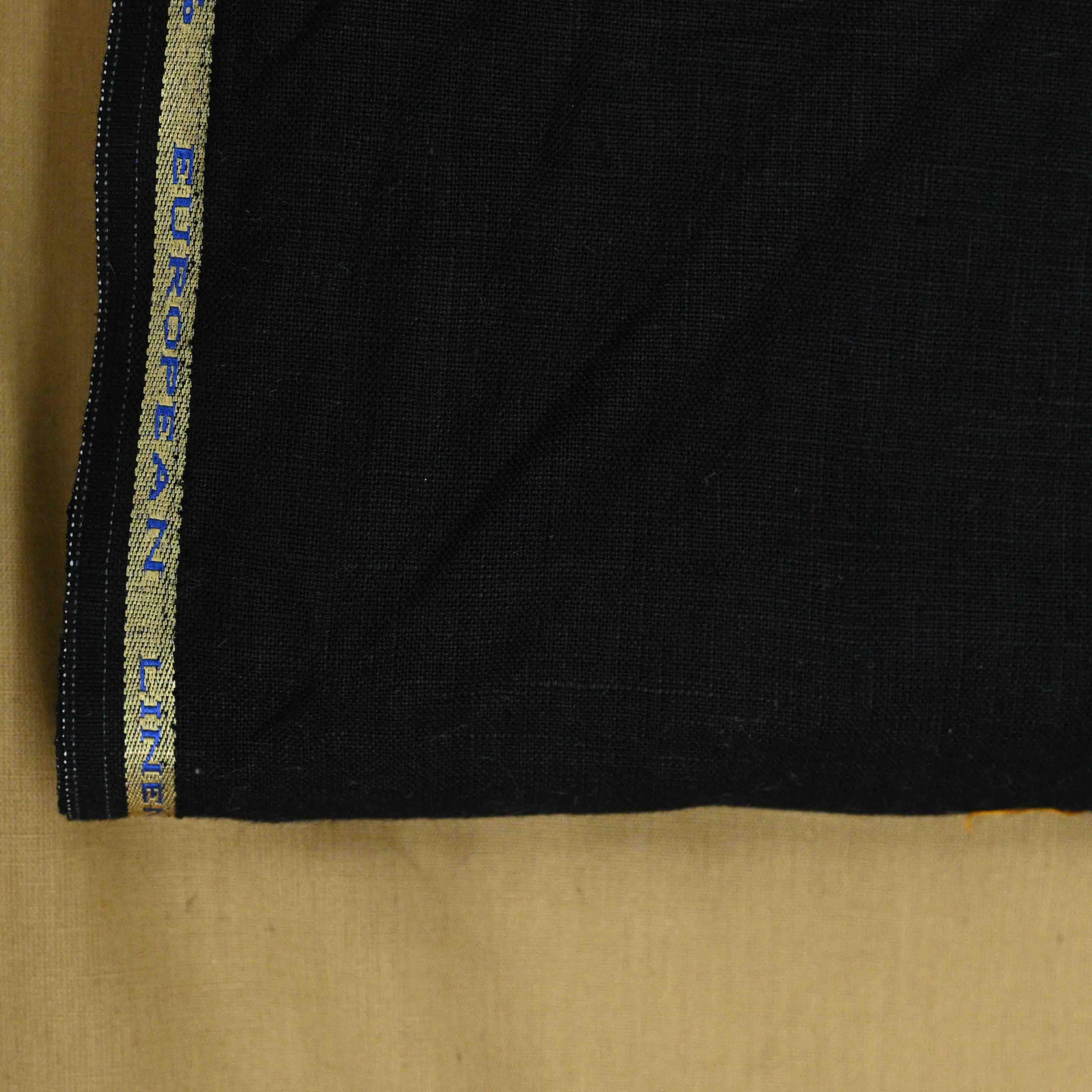 Pure Linen Suiting Fabric ( 25LEA ) - Shree Om Fabrics