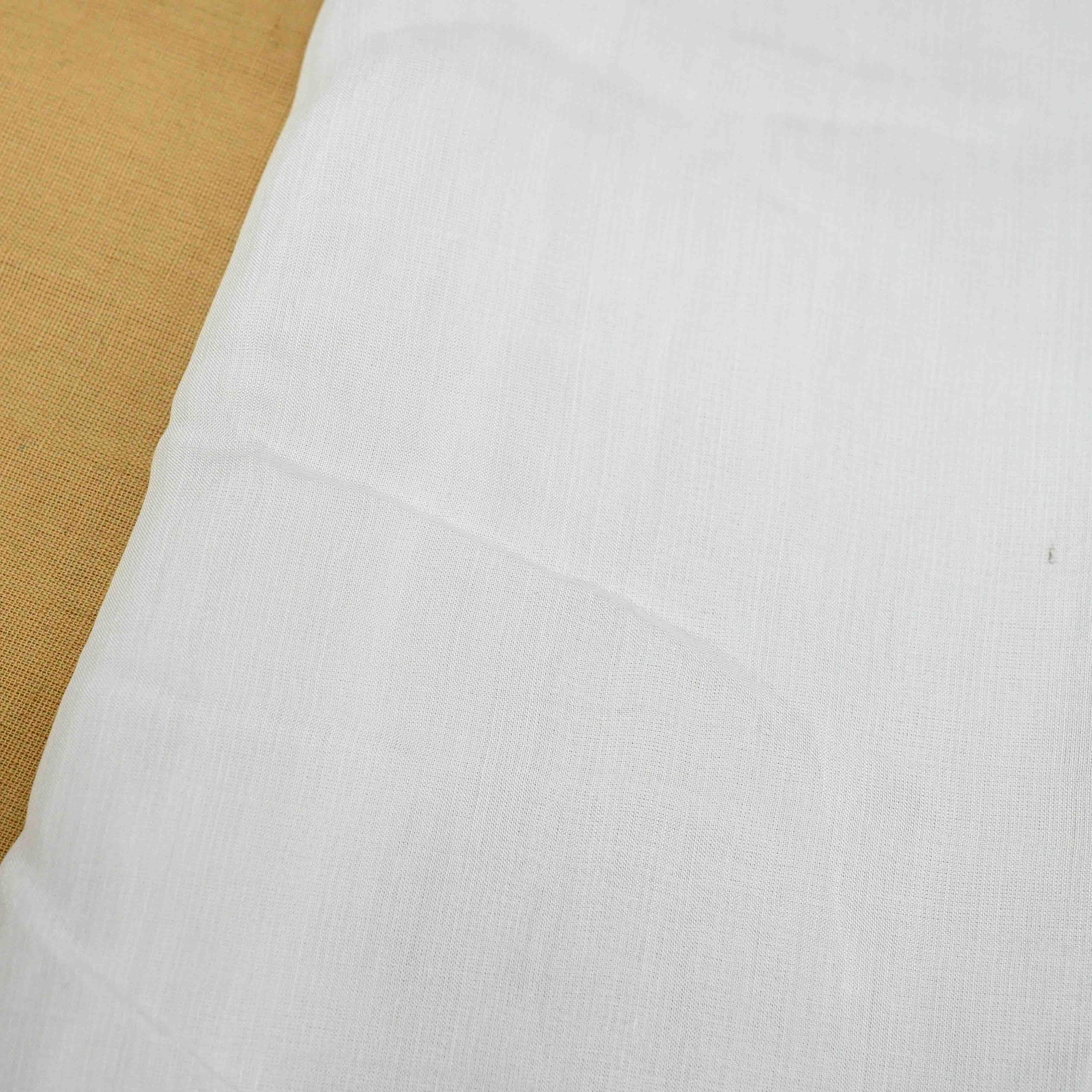 Viscose Bright Muslin Fabric Dyeable - Shree Om Fabrics