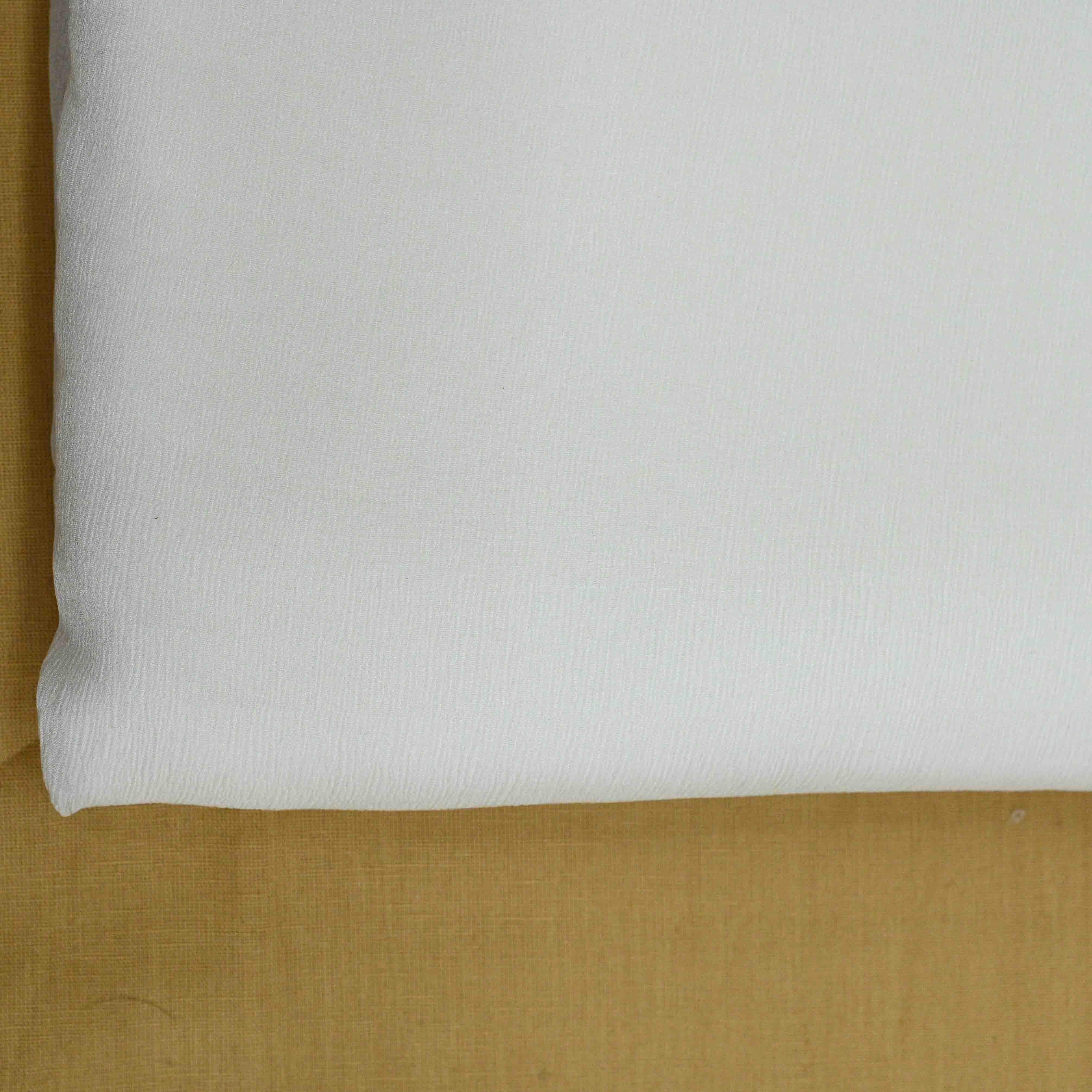 Pure Chiffon Fabric Dyeable - Shree Om Fabrics