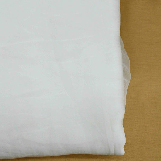 30 x 30 Chiffon Fabric Dyeable - Shree Om Fabrics