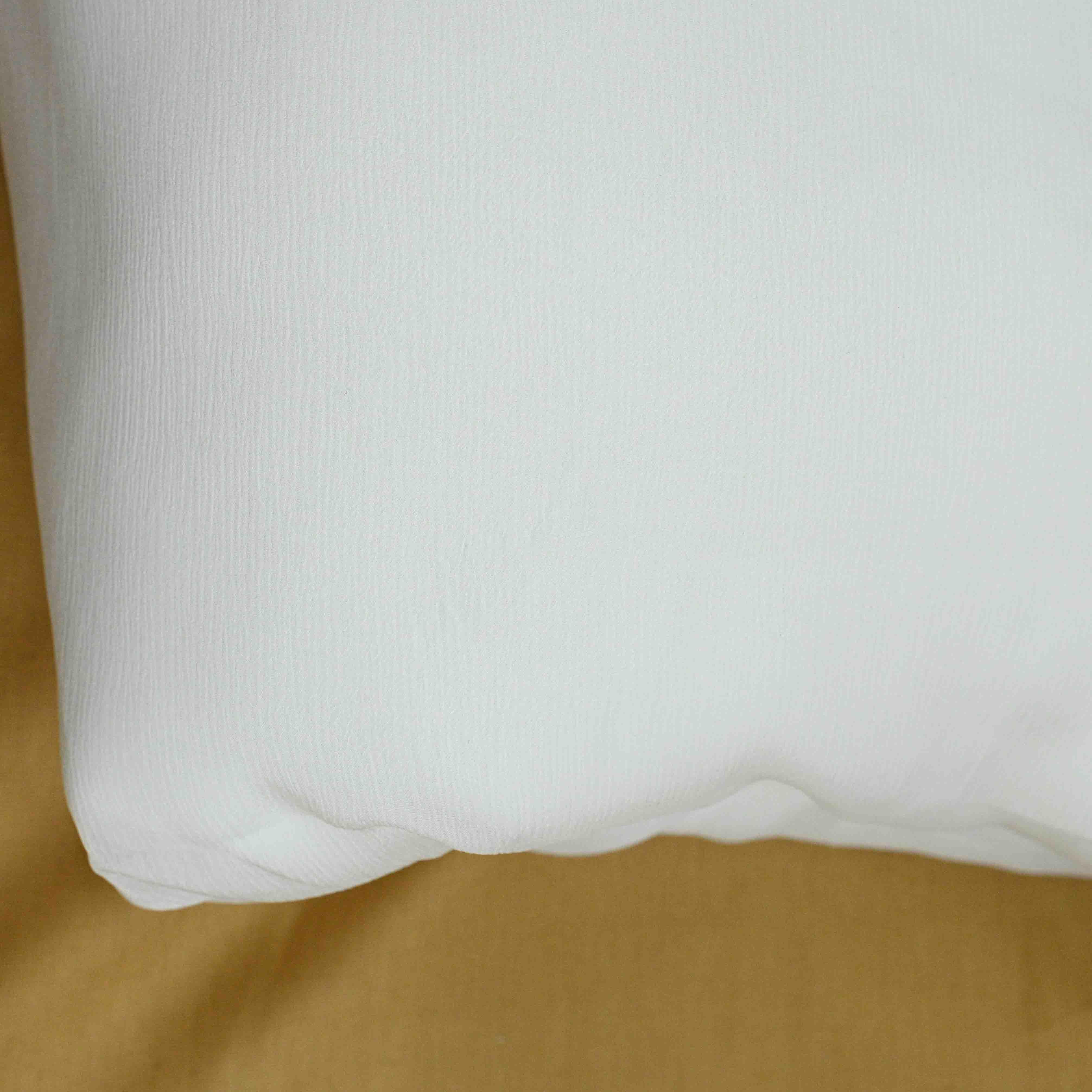 Chinon Chiffon Fabric Dyeable - Shree Om Fabrics