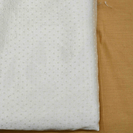 Viscose Self Buti Mashru Gaji Dyeable - Shree Om Fabrics