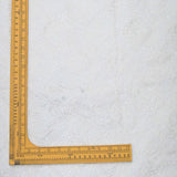 All Over Thread Work Embroidery On White Dyeable Upada Fabric