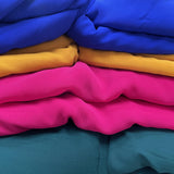 Faux Georgette Fabric - Shree Om Fabrics