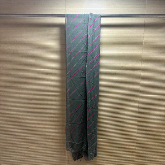 Grey Leheriya Chiffon Dupatta