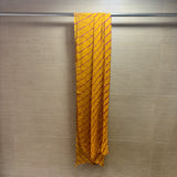 Yellow Leheriya Chiffon Dupatta