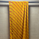 Yellow Leheriya Chiffon Dupatta