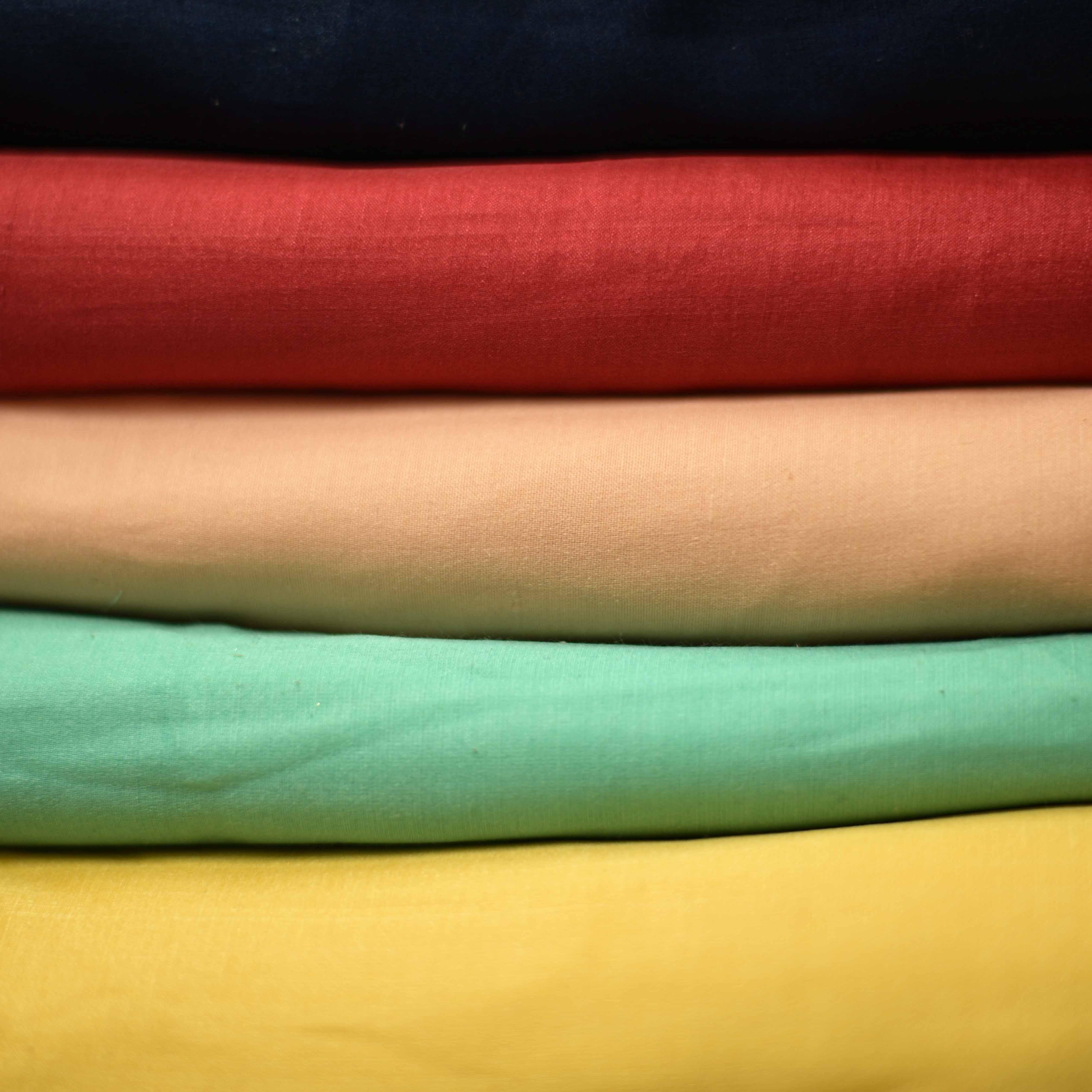 Linen Satin Fabric - Shree Om Fabrics