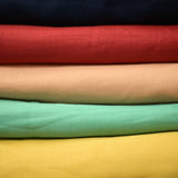 Linen Satin Fabric - Shree Om Fabrics