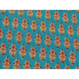 Rama Colour Floral Print On Cotton Fabric