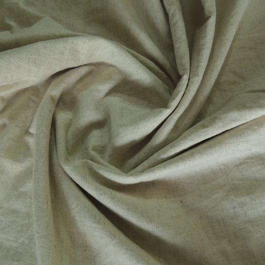 Kora Cotton Flax Fabric Dyeable