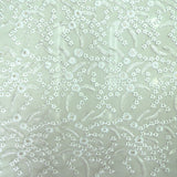 Jaal Embroidery On Dyeable Net Fabric