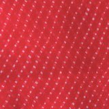 Cherry Red Bandhani Georgette Printed Fabric