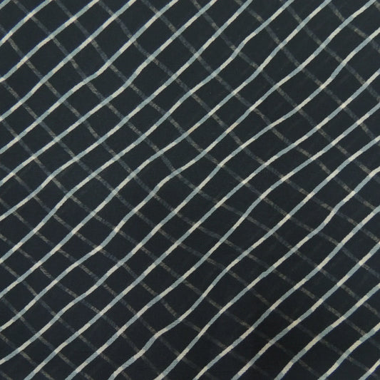 Black Bandhani Georgette Printed Fabric