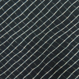 Black Bandhani Georgette Printed Fabric
