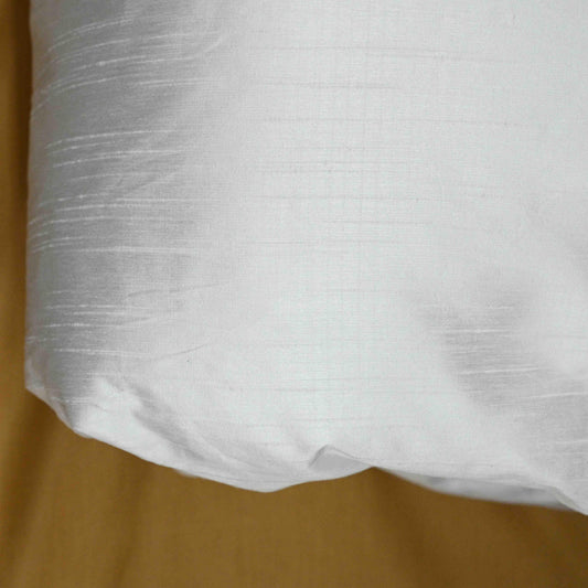 Nylon Dupion Silk Fabric Dyeable - Shree Om Fabrics