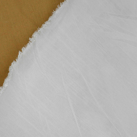 Nylon Dupion Silk Fabric Dyeable - Shree Om Fabrics