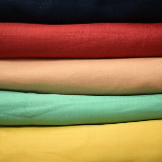Linen Satin Fabric - Shree Om Fabrics