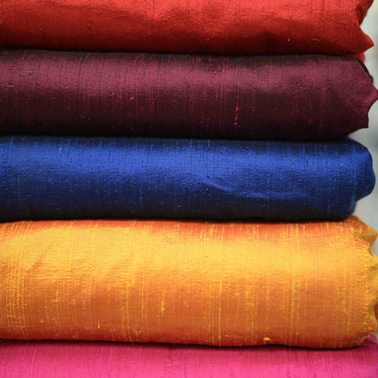 Raw Silk Fabric - Shree Om Fabrics