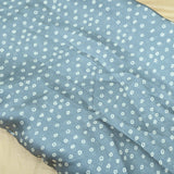 Grey Colour Bandhani Satin Printed Fabric - Shree Om Fabrics